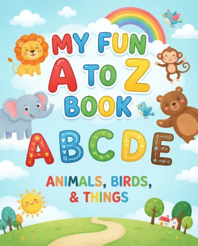 My Fun A to Z Book (Alphabet Learning for Kids)